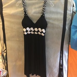 Audrey 3+1 dress with braid detail